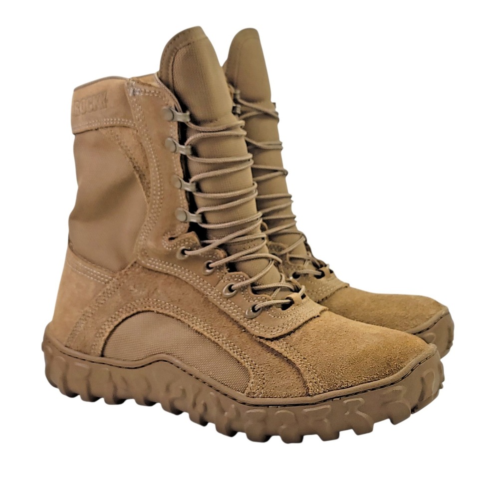 Rocky S2V Special Ops Tactical Boots Coyote Brown Men 9.5 R 400G Insulated USA